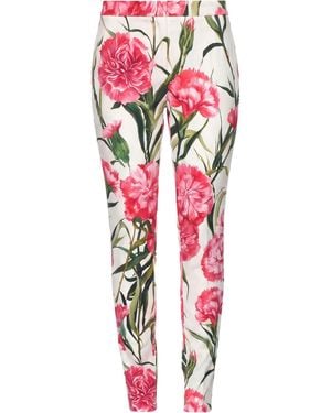 Dolce & Gabbana Pants Silk, Elastane - Pink
