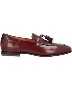 Santoni Loafers - Red