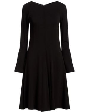 Emporio Armani Mini Dress Viscose, Elastane - Black