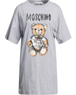 Moschino Mini Dress Cotton - Grey