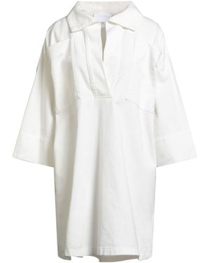 Erika Cavallini Semi Couture Minivestido - Blanco