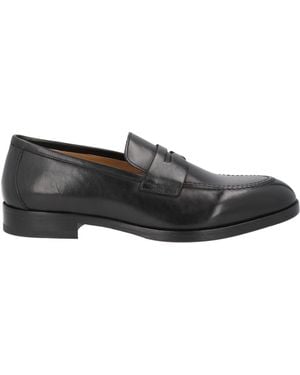 Testoni Loafers Leather - Grey