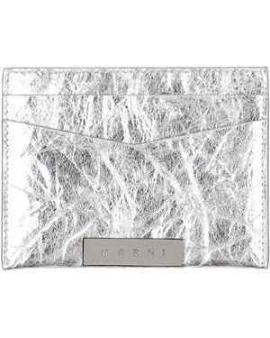Marni Cardholder Leather - Gray