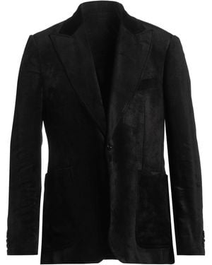 Lardini Blazer Viscose, Cupro - Black