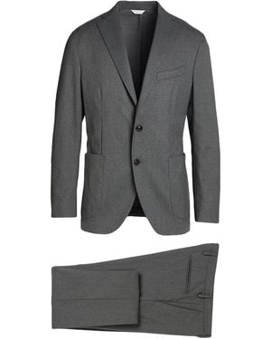 Boglioli Suit Polyester, Virgin Wool, Viscose, Elastane - Gray