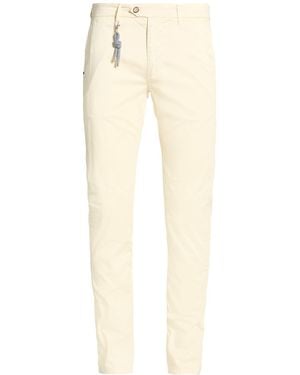 0/zero Construction Cream Trousers Cotton, Elastane - Natural
