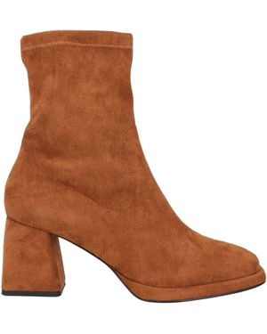 Emanuélle Vee Ankle Boots Synthetic Fibres - Brown