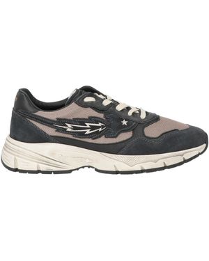 ENTERPRISE JAPAN Trainers Cow Leather, Textile Fibres - Grey