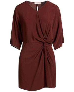 Manila Grace Minivestido - Rojo