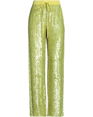 P.A.R.O.S.H. Lime Pants Viscose, Pvc - Green