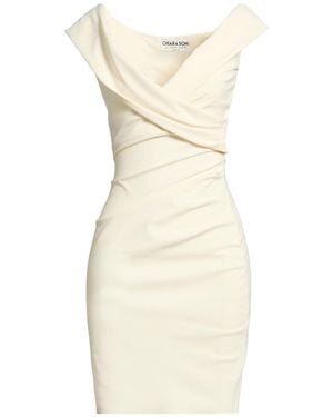 La Petite Robe Di Chiara Boni Mini Dress Polyamide, Elastane - Natural