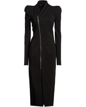 Rick Owens Midi Dress Viscose, Polyamide, Elastane - Black