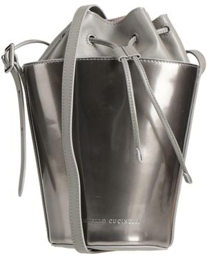 Brunello Cucinelli Umhängetasche - Grau