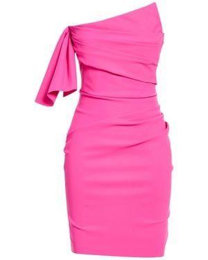 La Petite Robe Di Chiara Boni Mini Dress Polyamide, Elastane - Pink