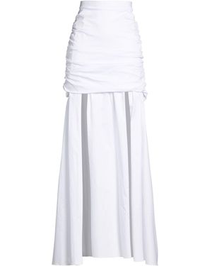 Violante Nessi Maxi Skirts - White