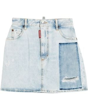 DSquared² Denim Skirt - Blue