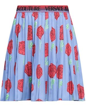 Versace Jeans Couture Mini Skirt Polyester - Blue