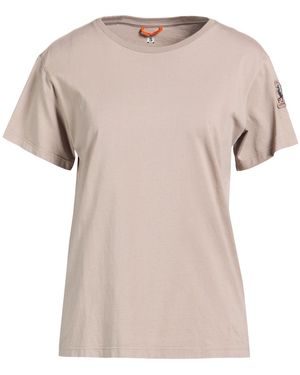 Parajumpers Taupe T-Shirt Cotton - Pink