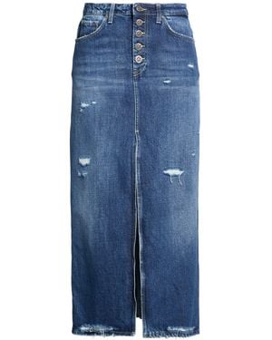 Dondup Denim Skirts - Blue