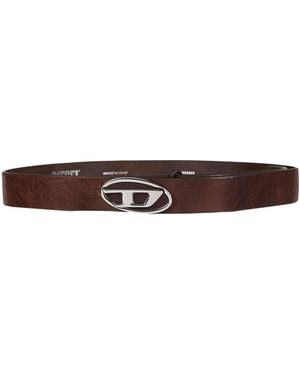 DIESEL Belt Cow Leather - Brown