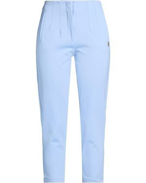 Blugirl Blumarine Sky Trousers Polyamide, Viscose, Elastane - Blue