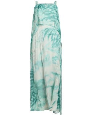 Antonelli Maxi Dress Silk - Green