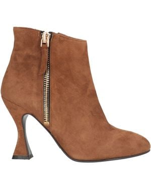 Albano Ankle Boots Leather - Brown