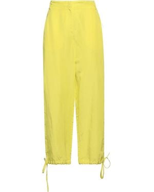 MSGM Pantalon - Jaune