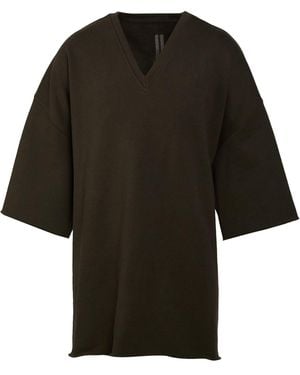 Rick Owens Military Sweatshirt Cotton - Black
