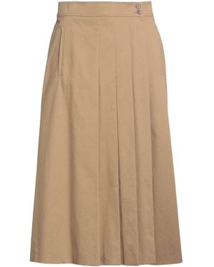Alberta Ferretti Pants Cotton, Elastane - Natural