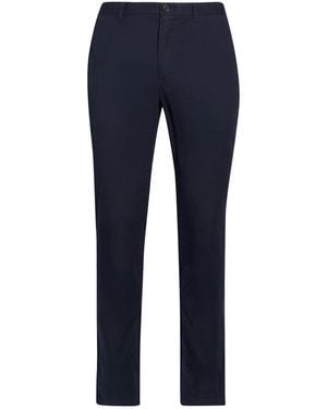 Theory Midnight Trousers Cotton, Elastane - Blue