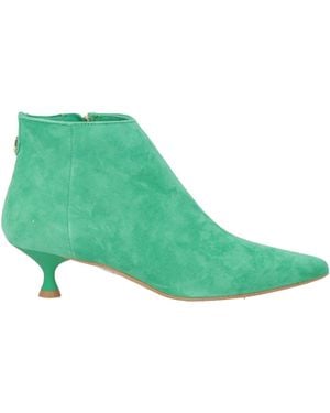 Ovyè Ankle Boots Leather - Green