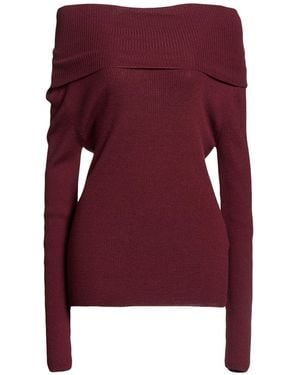 Marella Burgundy Sweater Wool - Purple