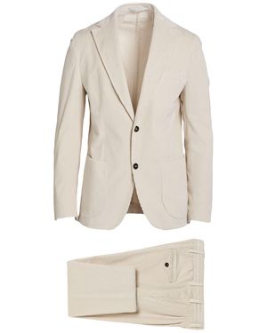 Eleventy Suit Cotton, Cashmere, Elastane - White