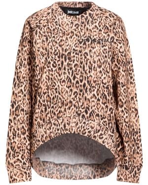 Just Cavalli Sweatshirt Cotton - Natural