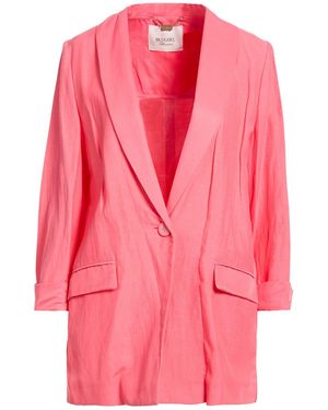 Blugirl Blumarine Blazer Viscose, Linen - Pink