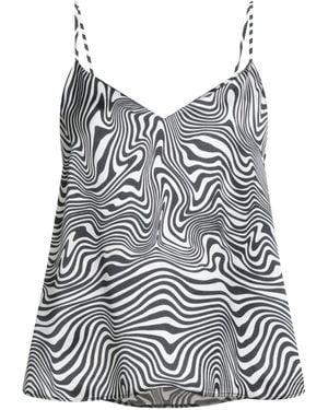 Vetements Top Viscose, Silk - Gray