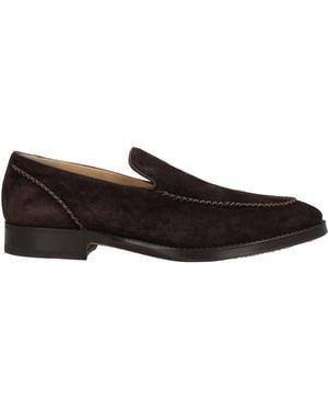 Bally Dark Loafers Calfskin - Brown