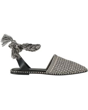 Emporio Armani Ballet Flats - White