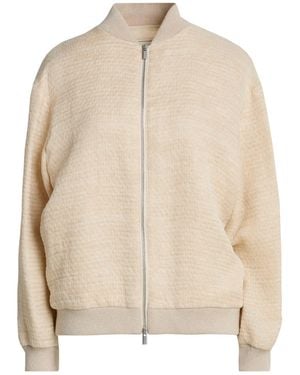 Peserico Jacket Alpaca Wool, Polyamide, Silk, Wool, Cashmere - Natural