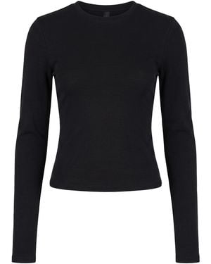 Skims T-Shirt Cotton, Elastane - Black