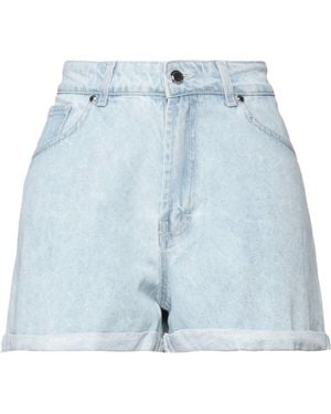 Silvian Heach Denim Shorts - Blue