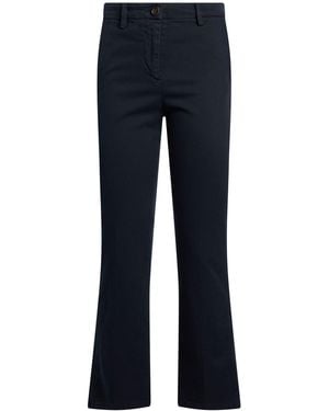 White Sand Pants Cotton, Elastane - Blue