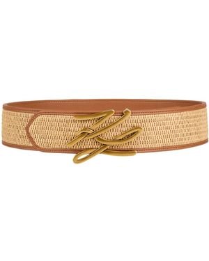 KARL LAGERFELD Belts - Natural