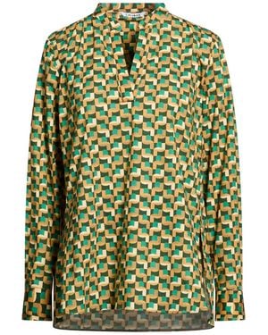 Caliban Top Cotton, Elastane - Green