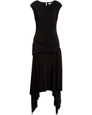 AZ FACTORY Maxi Dress Polyester, Elastane - Black
