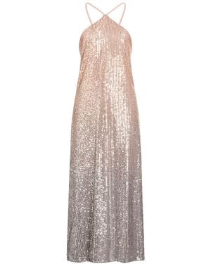 Rebel Queen Maxi Dress - Metallic