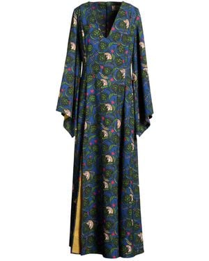 ALESSANDRO ENRIQUEZ Maxi Dress Polyester, Elastane - Green