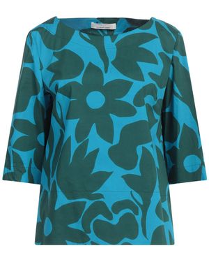 Liviana Conti Azure Top Cotton, Elastane - Blue