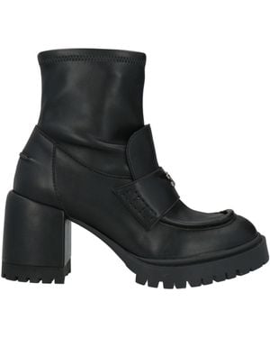 Casadei Ankle Boots Leather - Black